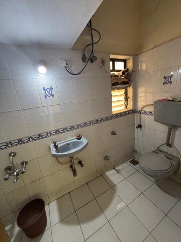 Attached Bathroom in 1 BHK Apartment at Shree Vallabh Tower, Malad West – for Rent