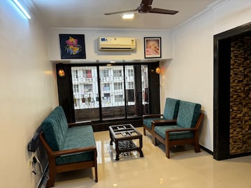 Living Room in 1 BHK Apartment at Kia Park Apartments, Andheri West – for Rent