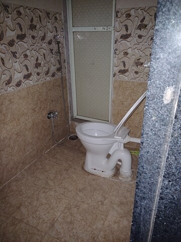 Bathroom in 1 BHK Apartment at Ghansoli Sector 21 – for Rent