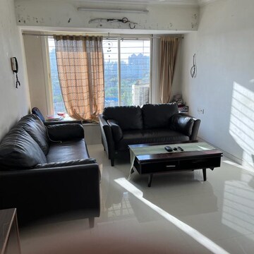 Living Room in 3 BHK Apartment at Safal Twins, Chembur – for Rent