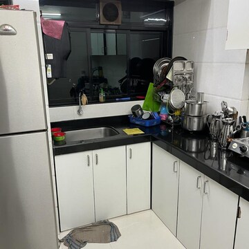 Kitchen in 3 BHK Apartment at Safal Twins, Chembur – for Rent
