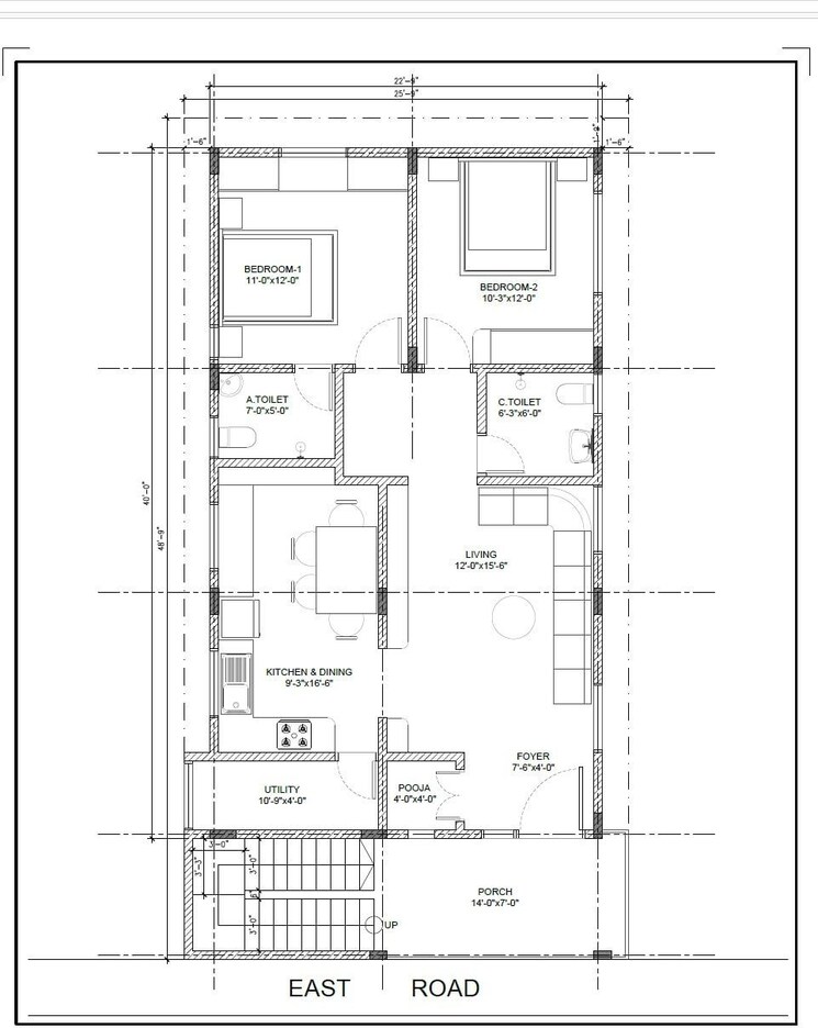 Floor Plan, vr-sun-city 4 Bedroom 2500 Sq.Ft. Independent House In Hoskote Bangalore 8275286