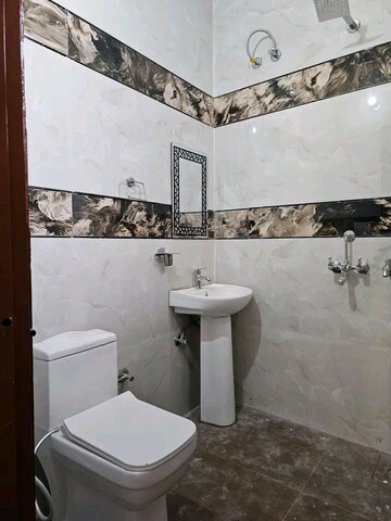 Bathroom in 2 BHK Apartment at Khanpur – for Sale
