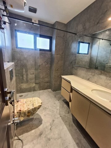 Bathroom in 4 BHK Builder Floor at Saket – for Rent