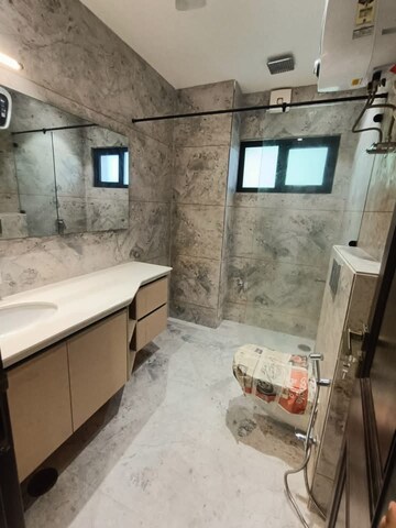 Bathroom in 4 BHK Builder Floor at Saket – for Rent