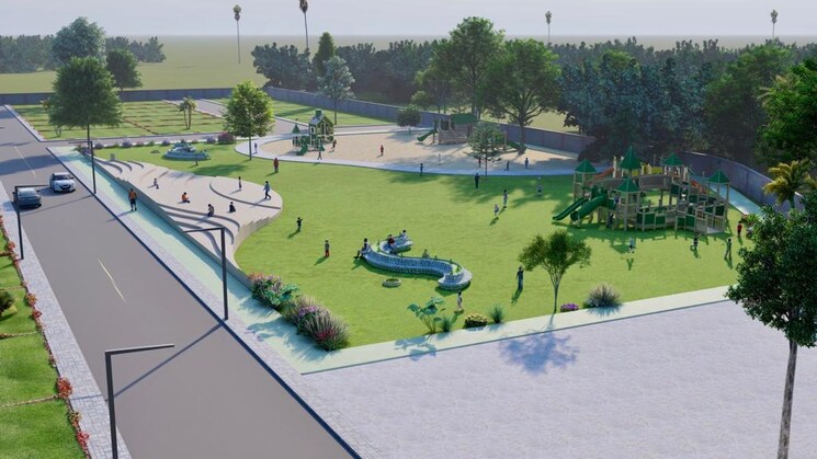 Exterior View, rp-sri-sai-bloom-city-2  150 Sq.Yd. Plot In Shadnagar Hyderabad 8275340