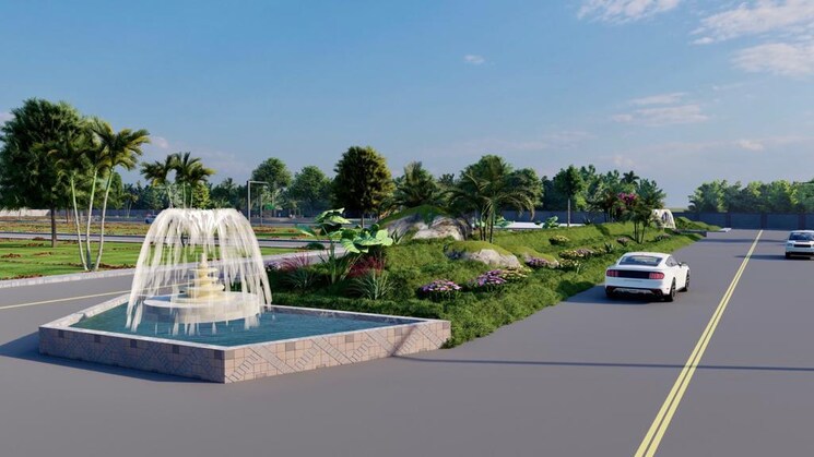 Exterior View, rp-sri-sai-bloom-city-2  150 Sq.Yd. Plot In Shadnagar Hyderabad 8275340