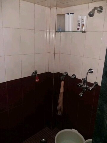 Bathroom in 1 BHK Apartment at Neelganga Apartment, Lower Parel – for Rent