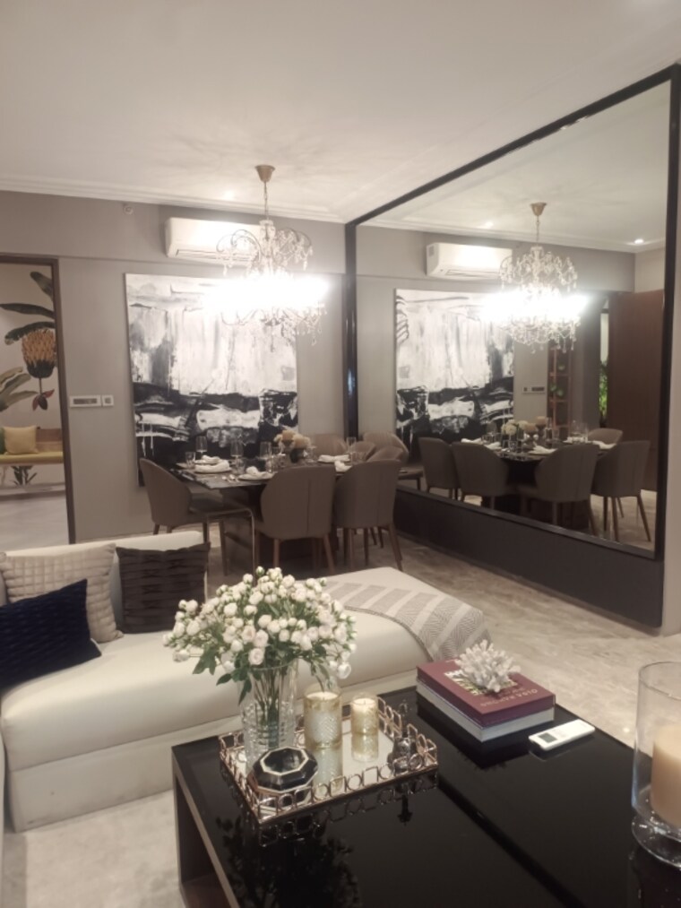 Living Room, shapoorji-pallonji-sarova 3 Bedroom 1076 Sq.Ft. Apartment In Kandivali East Mumbai 8275365