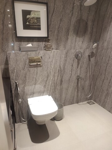 Bathroom in 3 BHK Apartment at Shapoorji Pallonji Sarova, Kandivali East – for Sale