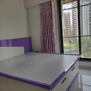Balcony in 2.5 BHK Apartment at T Bhimjyani Neelkanth Woods, Manpada – for Rent