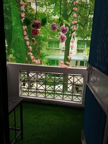 Balcony in 2 BHK Apartment at Bana Enclave, Shipra Suncity – for Rent