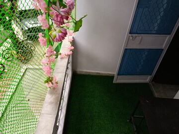 Balcony in 2 BHK Apartment at Bana Enclave, Shipra Suncity – for Rent