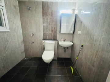 Bathroom in 3 BHK Apartment at Mantri Lithos, Thanisandra – for Rent