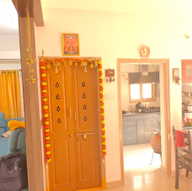 Living Room, siri-shaili-residency 3 Bedroom 1500 Sq.Ft. Apartment In Gk Colony Hyderabad 8275415