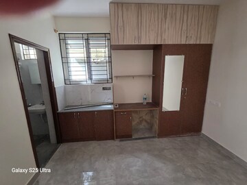 Kitchen in 1 RK Builder Floor at Geetanjili Indira, Indiranagar – for Rent
