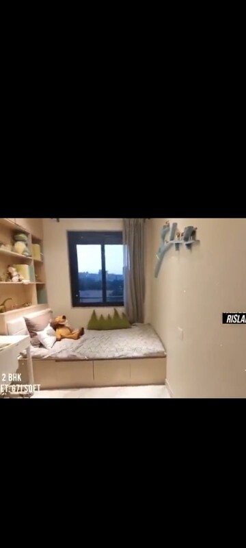Living Room in 2 BHK Apartment at Risland The Icon, Dhokali – for Rent
