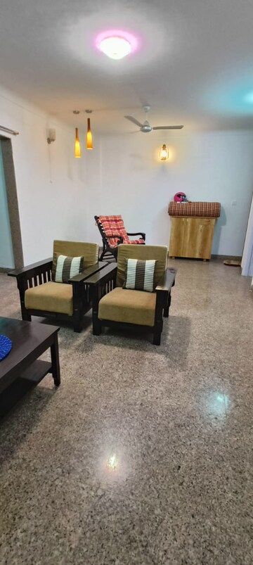 Living Room in 2 BHK Apartment at Sai Nagari CHS Kalyani Nagar, Kalyani Nagar – for Rent