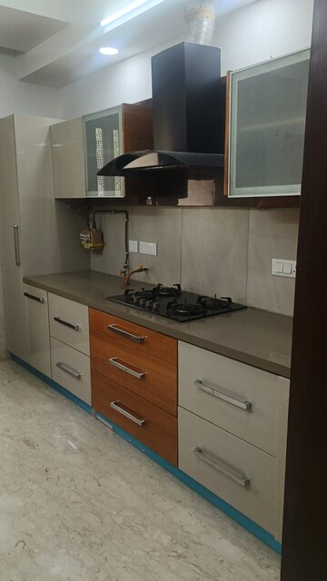 Kitchen in 3 BHK Builder Floor at Defence Colony – for Rent