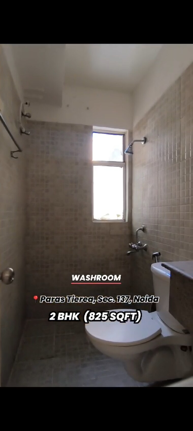 Bathroom, paras-tierea 2 Bedroom 825 Sq.Ft. Apartment In Sector 137 Noida 8275566