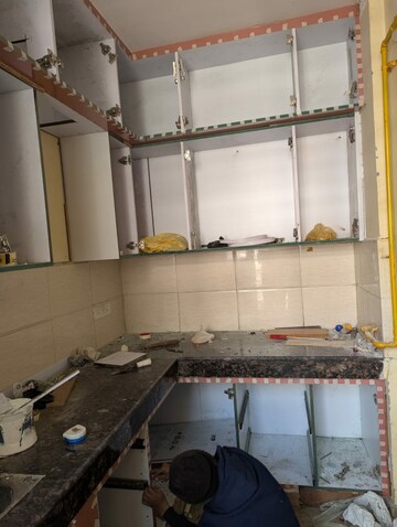 Kitchen in 2 BHK Apartment at Vasu Fortune Residency, Raj Nagar Extension – for Rent
