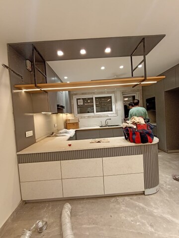 Kitchen in 3.5 BHK Builder Floor at Paschim Vihar – for Rent