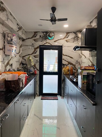 Kitchen in 3 BHK Builder Floor at Paschim Vihar – for Rent