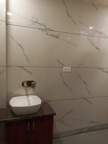 Bathroom in 3 BHK Builder Floor at Paschim Vihar – for Rent
