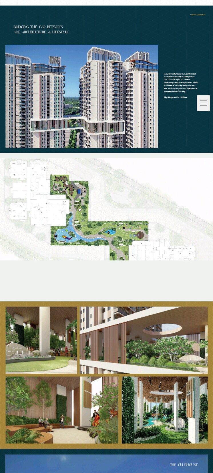 Master Plan, raghava-wave 3 Bedroom 1660 Sq.Ft. Apartment In Tellapur Hyderabad 8276277