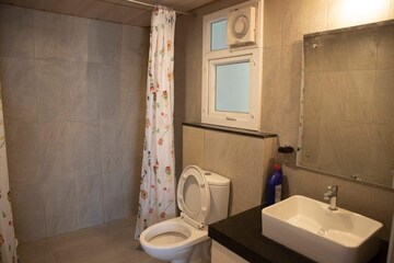 Bathroom in 3 BHK Apartment at ASBL Spire, Kokapet – for Rent