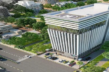  Office Space – Exterior View View at Ambli Road - for Rent