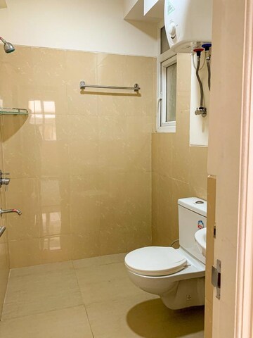 Bathroom in 4 BHK Apartment at Emaar Emerald Floors Premier, Sector 65 – for Rent
