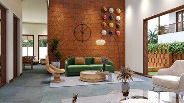 Living Room in 4 BHK Independent House at Assagao – for Sale