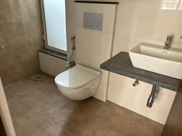 Bathroom in 1 BHK Apartment at Omkar Signet, Malad East – for Rent