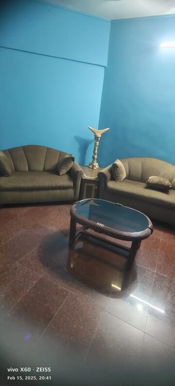 Living Room in 1 BHK Apartment at Greenfield Rocks CHS, Jogeshwari East – for Rent