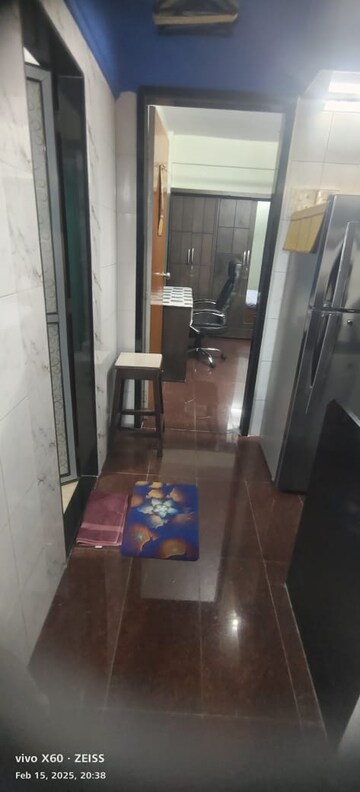 Kitchen in 1 BHK Apartment at Greenfield Rocks CHS, Jogeshwari East – for Rent