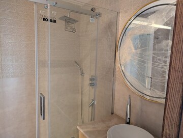 Bathroom in 3 BHK Builder Floor at Defence Colony – for Rent