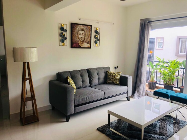 Living Room, pragna-whistling-woods 3 Bedroom 1430 Sq.Ft. Apartment In Yelahanka New Town Bangalore 8277961