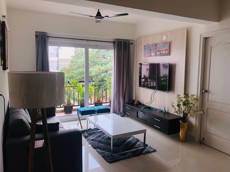 Living Room, pragna-whistling-woods 3 Bedroom 1430 Sq.Ft. Apartment In Yelahanka New Town Bangalore 8277961