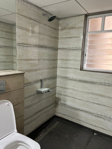 Bathroom in 2 BHK Apartment at Kumar Princetown, Undri – for Rent