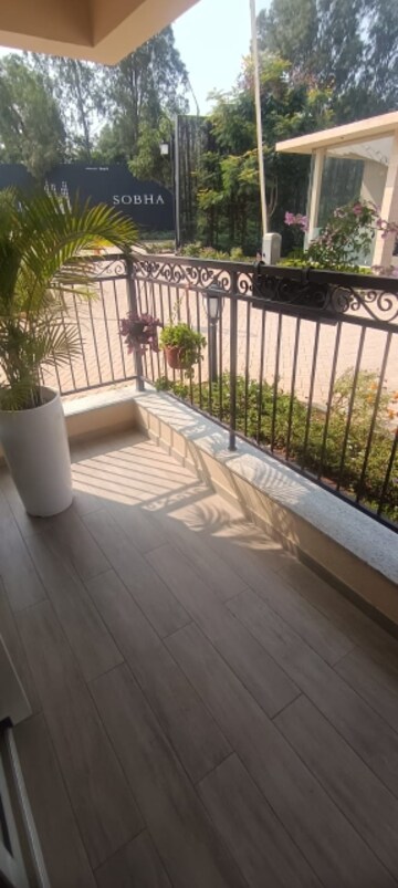 Balcony in 3 BHK Apartment at Sobha Ayana, Panathur – for Sale