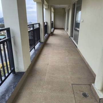Balcony in 3.5 BHK Apartment at Shahastradhara Road – for Sale