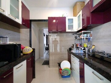 Kitchen in 2 BHK Apartment at Seawoods West – for Sale
