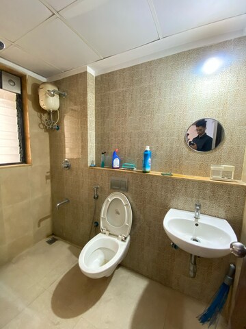 Attached Bathroom in 1.5 BHK Apartment at Lodha Palava City Lakeshore Greens, Dombivli East – for Rent