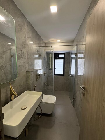 Building Lobby in 3 BHK Apartment at Rustomjee Le Reve, Khar West – for Rent