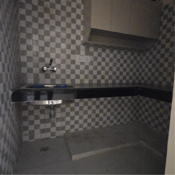 Bathroom in 1 BHK Builder Floor at Chattarpur – for Rent