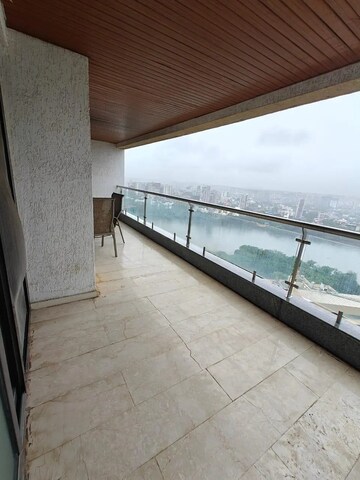Balcony in 4 BHK Apartment at K Raheja Artesia, Worli – for Rent