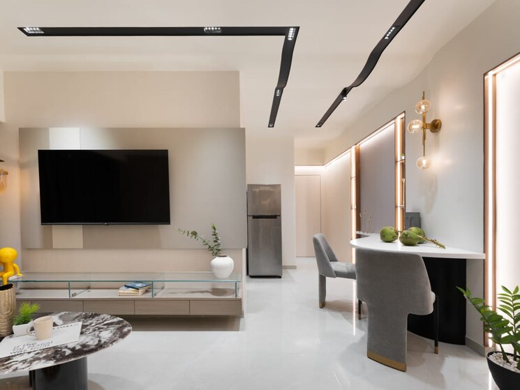 Master Bedroom, orient-regency 2 Bedroom 653 Sq.Ft. Apartment In Chembur Mumbai 8279504