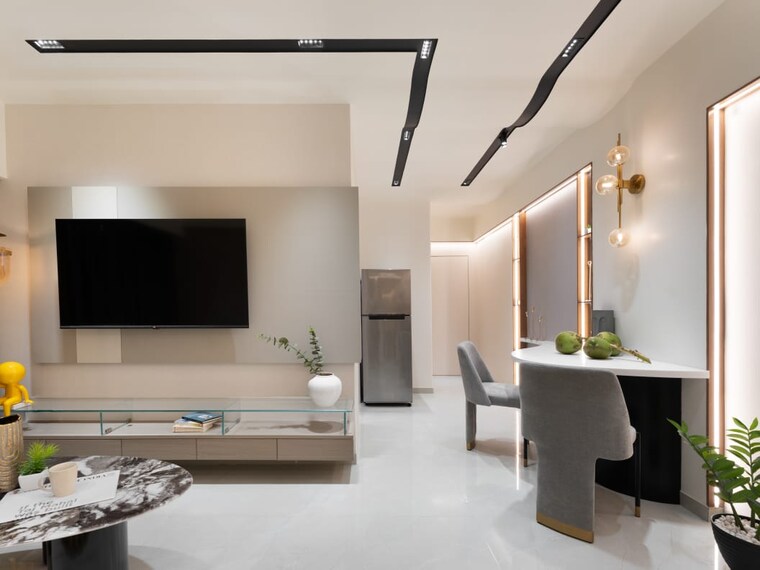 Master Bedroom, orient-regency 2 Bedroom 653 Sq.Ft. Apartment In Chembur Mumbai 8279504