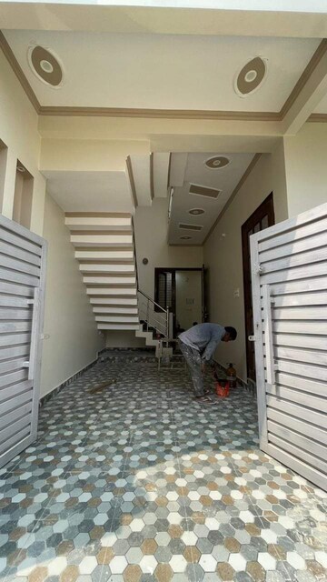 Staircase in 3 BHK Independent House at Jankipuram Extension – for Sale